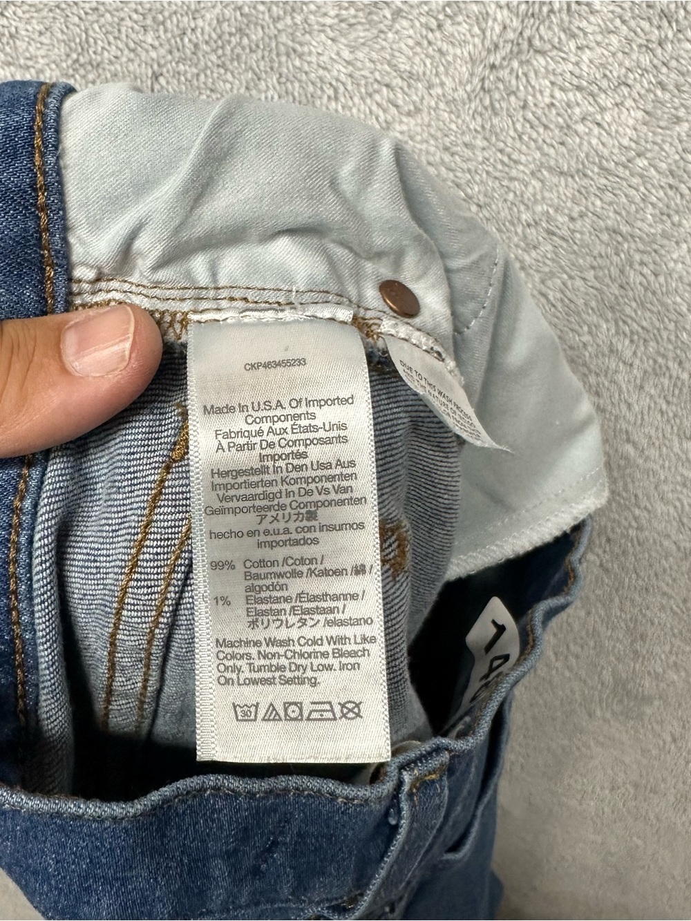 Madewell The Perfect Vintage Wide-Leg Jean Women’s Size 28 Blue High Rise - Picture 9 of 12